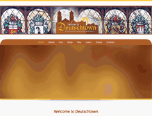 Tablet Screenshot of deutschtown.org